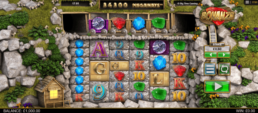 Bonanza megaways base game